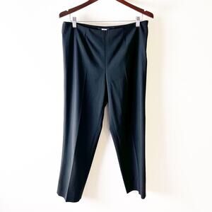 Piazza Sempione US 12 Audrey Pants Stretch Cropped Slim Ankle Black
